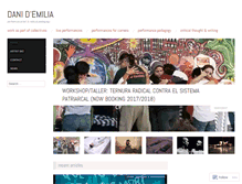 Tablet Screenshot of danidemilia.com